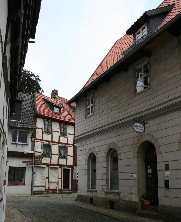 Pension-Ristorante Ventura Ehemals Reinhards Pension Hornburg  Екстериор снимка